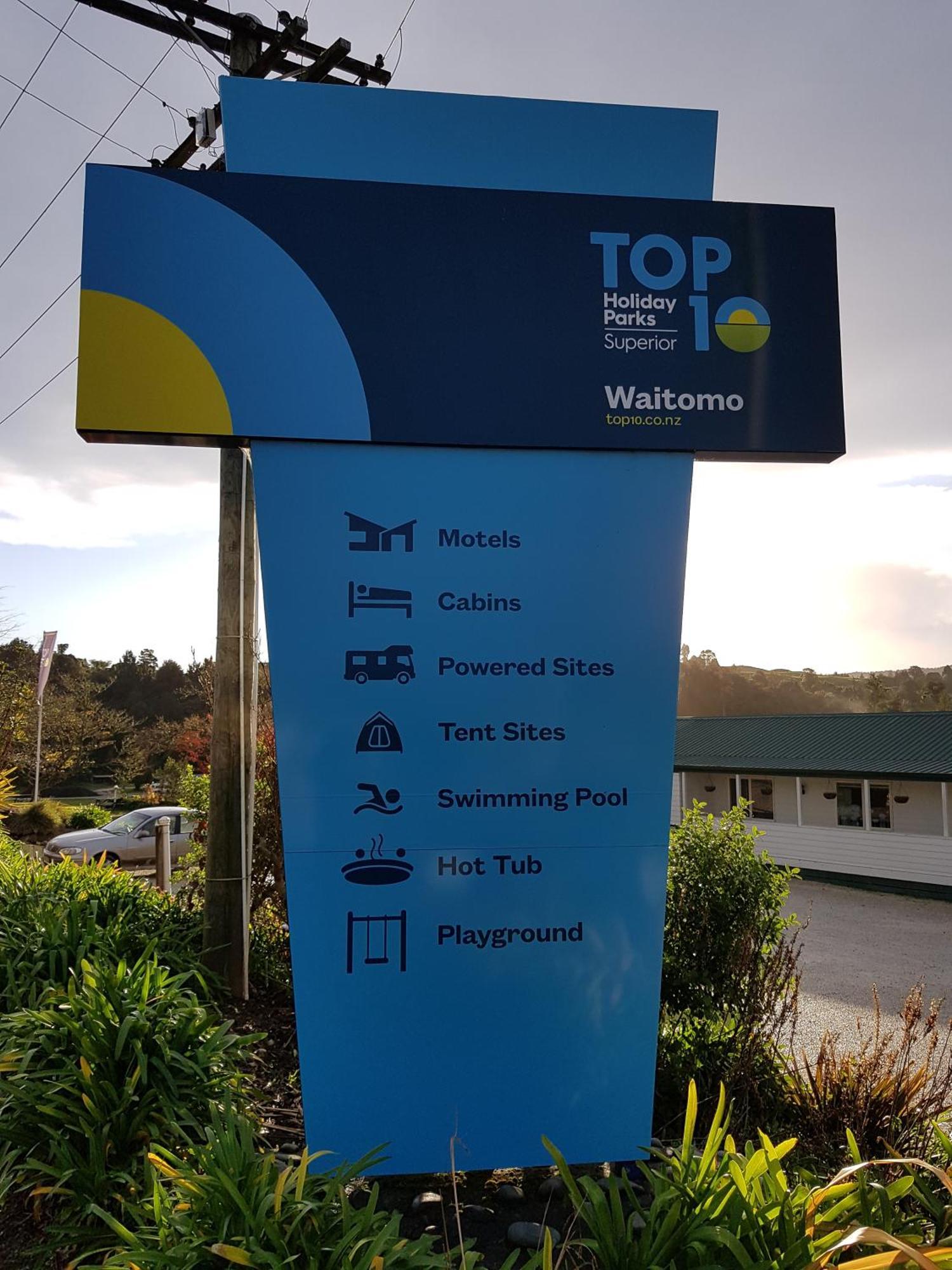 Waitomo Top 10 Holiday Park Waitomo Caves Exteriér fotografie